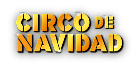 logotipo circo de navidad